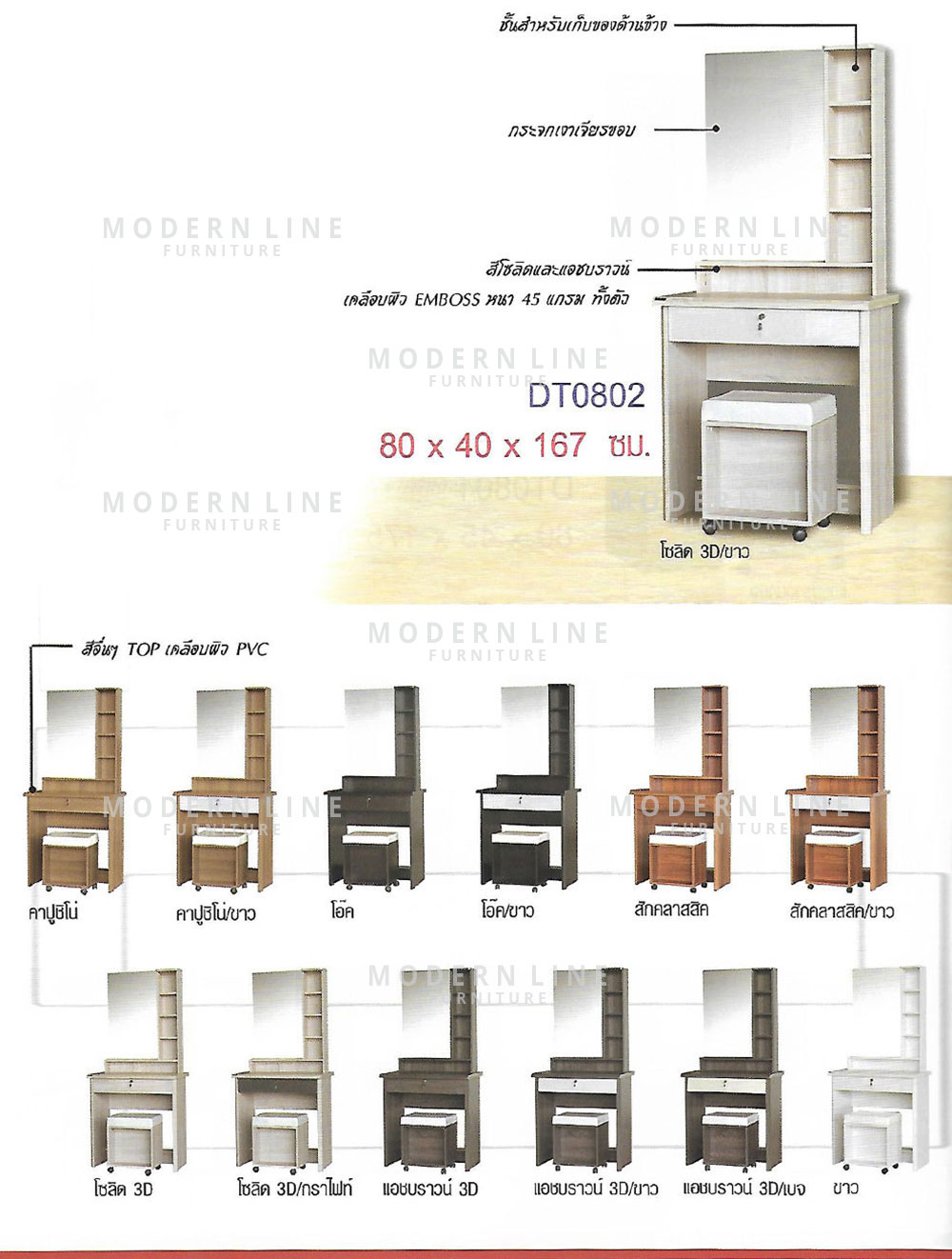 12 dream dressing table